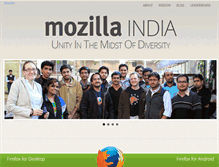Tablet Screenshot of mozillaindia.org